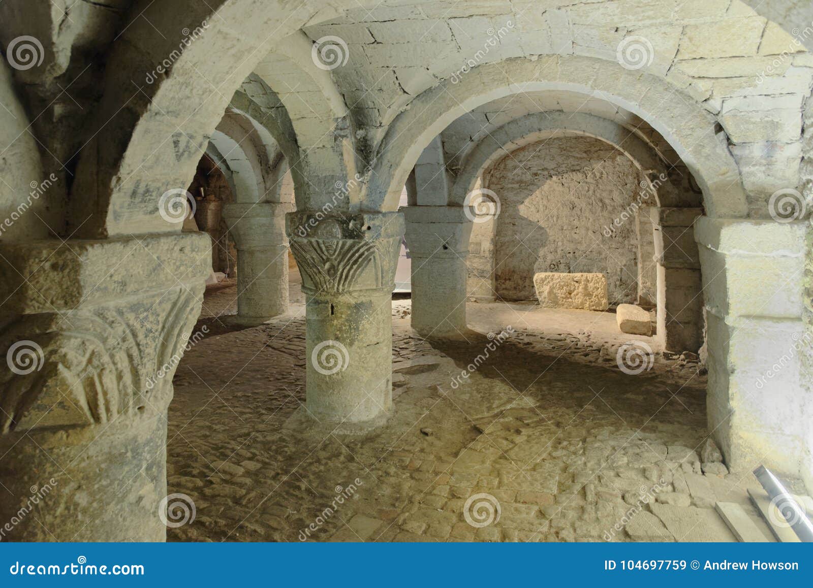 the crypt of st george`s chapel